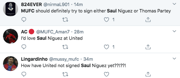 Man Utd fans demand Saul Niguez transfer after Liverpool Champions League goal - Bóng Đá