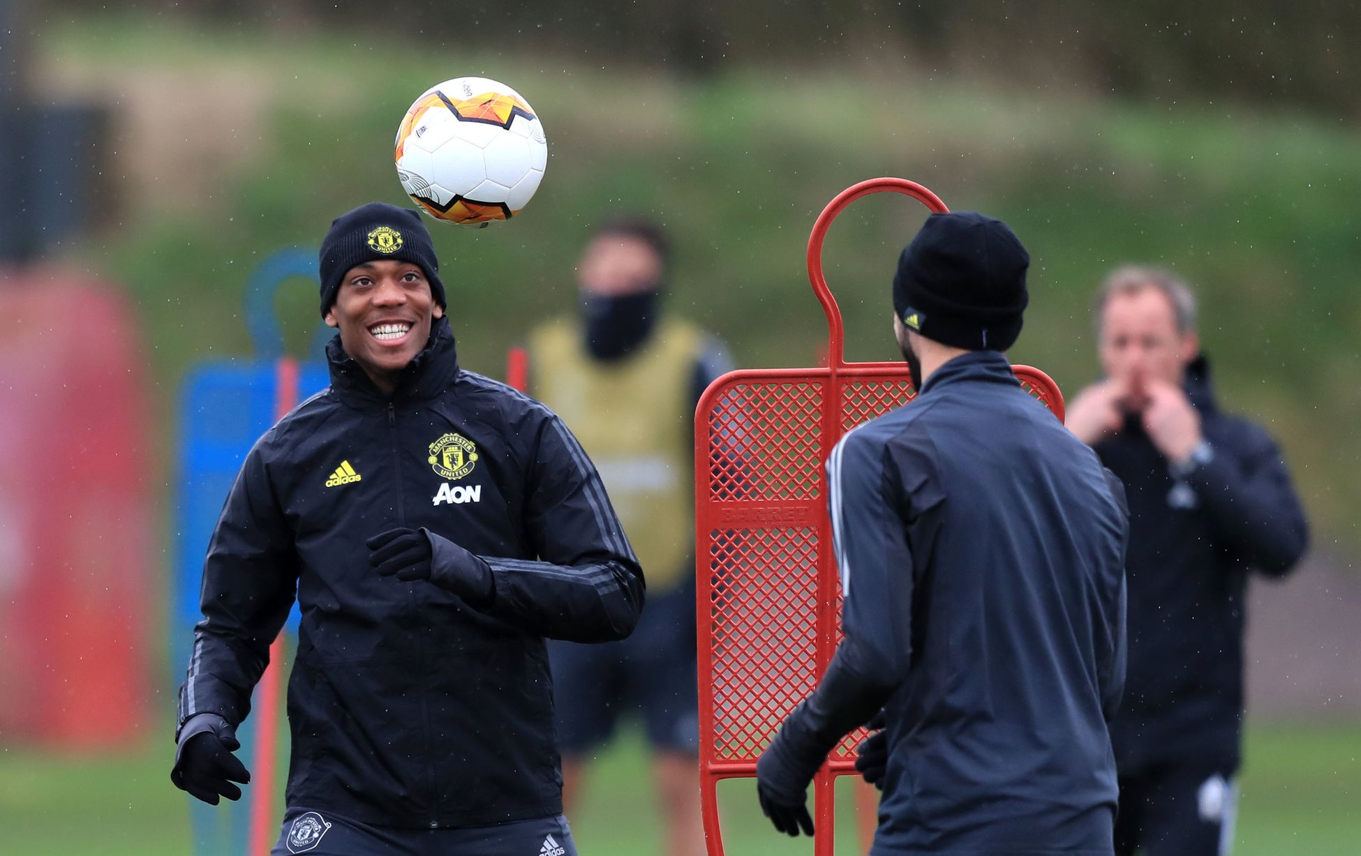 Pictures: Manchester United players train ahead of Club Brugge game - Bóng Đá
