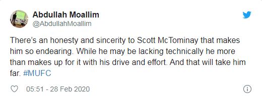 Manchester United fans praise Scott McTominay's performance - Bóng Đá