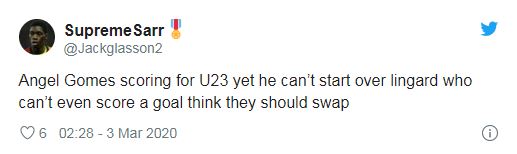 Man Utd fans laud Angel Gomes, say he’s better than U23 football - Bóng Đá