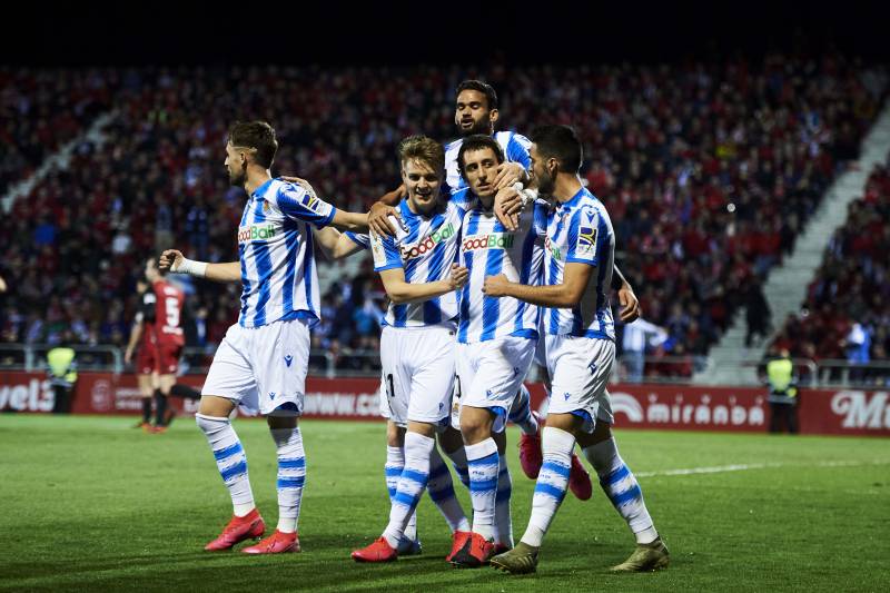 Real Sociedad Beat Mirandes, Advance to 2020 Spanish Copa del Rey Final - Bóng Đá