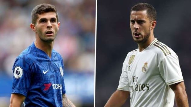 'I'm just trying to be my own player' - Pulisic plays down comparisons to 'world class' Hazard - Bóng Đá