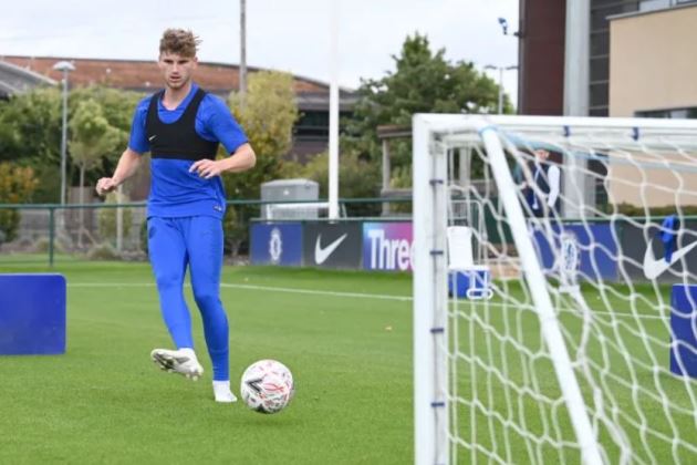 VIDEO AND GALLERY: TIMO WERNER'S FIRST CHELSEA TRAINING SESSION - Bóng Đá