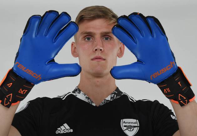 Pictures: Alex Runarsson in Arsenal colours - Bóng Đá