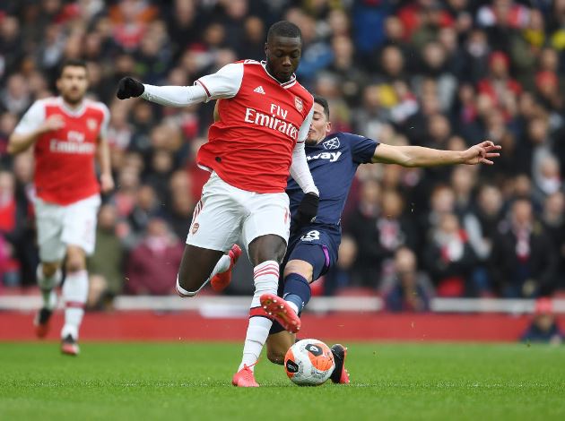 Patrice Evra raves about Arsenal speedster Nicolas Pepe - Bóng Đá