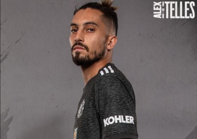 Pictures: Alex Telles in United kits and training gear - Bóng Đá