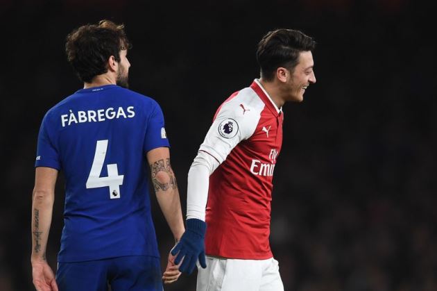 Cesc Fabregas names Arsenal's best five players of the Emirates era and makes Mesut Ozil claim - Bóng Đá