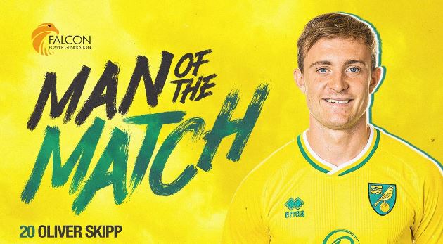 Skipp lại giành giải Cầu thủ xuất sắc nhất trận.