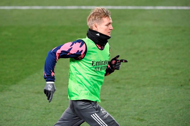 Odegaard nhận được sự kỳ vọng lớn.
