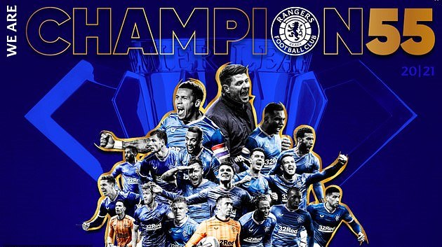 Rangers đã thống trị cuộc đua vô địch mùa này từ đầu đến cuối, thắng 28 và hòa 4 trong số 32 trận của họ, để phá hỏng nỗ lực giành ngôi vương thứ 10 liên tiếp của Celtic.