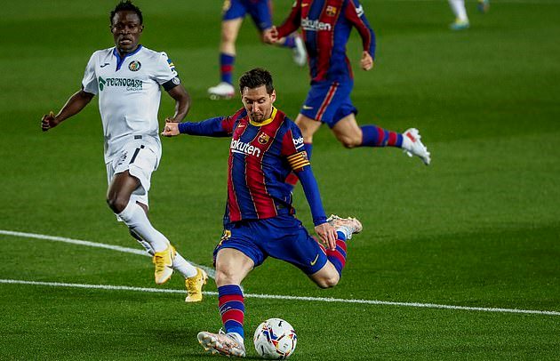 Messi có một trận đấu tuyệt vời.