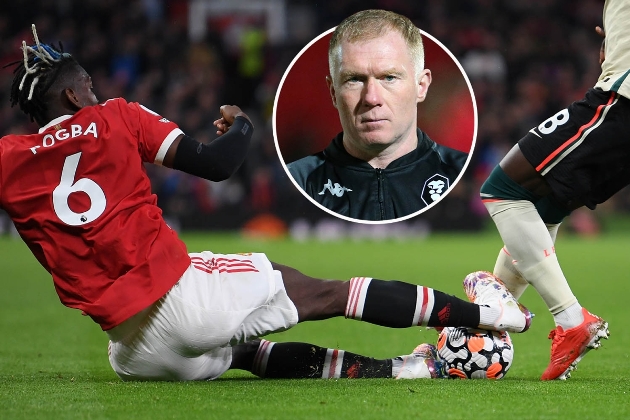 Paul Scholes says Paul Pogba should never play for Manchester United again after Liverpool defeat - Bóng Đá