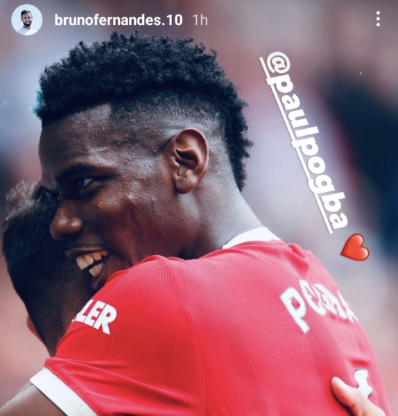 Bruno Fernandes sends support to Paul Pogba after injury news - Bóng Đá