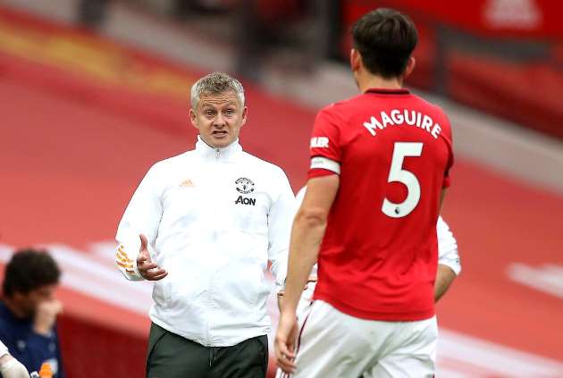 Maguire react Solskjaer sack - Bóng Đá