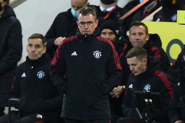 Rangnick reveals what he said at half-time to Manchester United players vs Norwich - Bóng Đá
