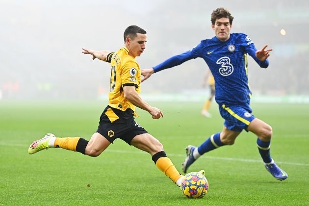 Chelsea ngậm ngùi chia điểm với Wolves.