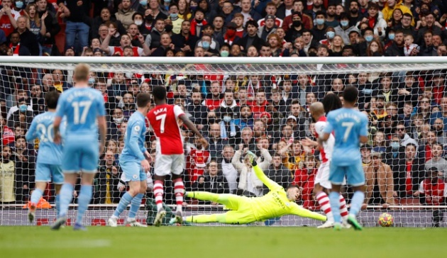 TRỰC TIẾP Arsenal 1-0 Man City (H1): Saka tỏa sáng - Bóng Đá