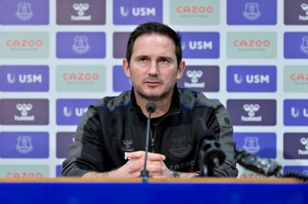 Frank Lampard makes Everton vow after revealing message from Pep Guardiola - Bóng Đá