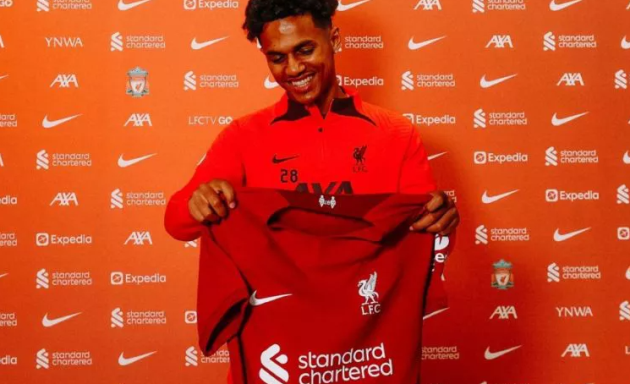 New Liverpool signing officially unveiled as club reveal shirt number - Bóng Đá