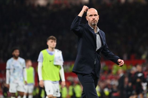 Ten Hag biết cách khích lệ tinh thần chiến đấu của Man Utd.