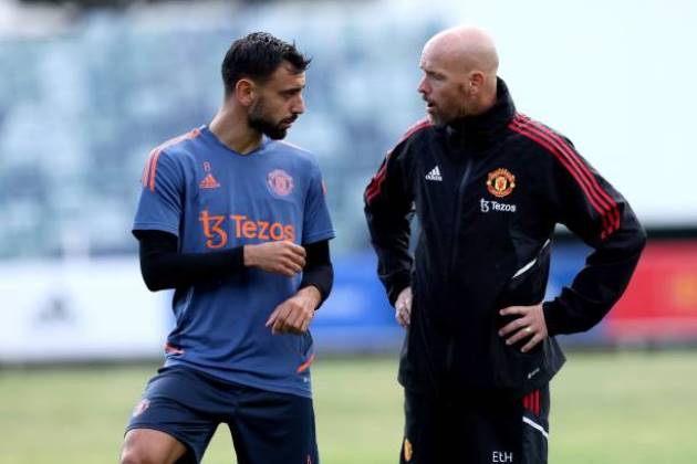 Erik ten Hag responds to Bruno Fernandes criticism and insists Man Utd star is playing ‘massive role’ this season - Bóng Đá