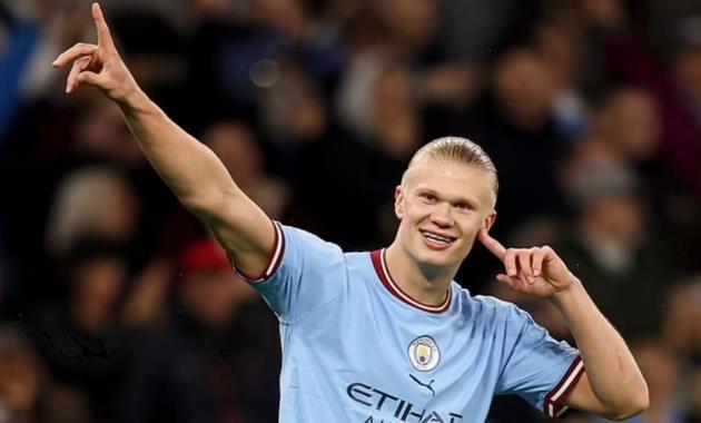Haaland quá bùng nổ trong màu áo Man City.