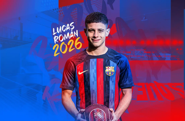 CHÍNH THỨC: Barcelona chiêu mộ thành công Lucas Roman  - Bóng Đá