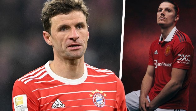 Thomas Muller insists Marcel Sabitzer is not finished at Bayern Munich after Manchester United loan move - Bóng Đá