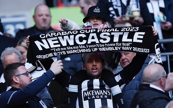 CĐV Newcastle.