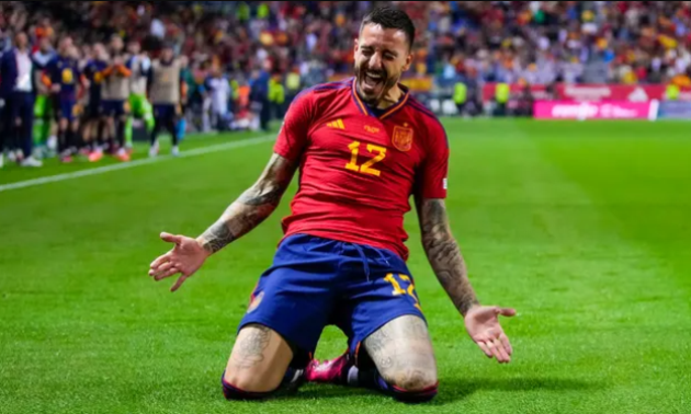 Spain debutant Joselu struggled to believe his incredible arrival on the international stage in Euro 2024 qualifying. - Bóng Đá