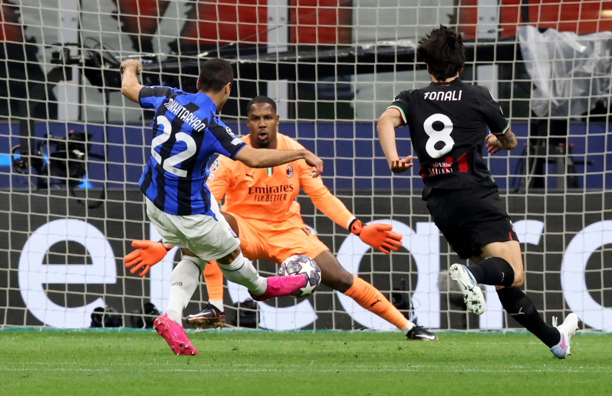 TRỰC TIẾP AC Milan 0-2 Inter Milan (Hết H1): Mkhitaryan nới rộng cách biệt - Bóng Đá