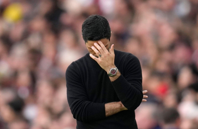 'I have to apologise' - Mikel Arteta sends message to Arsenal fans after Brighton defeat - Bóng Đá