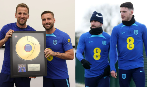 Luke Shaw reveals secret talks with Harry Kane and Declan Rice over Manchester United move - Bóng Đá