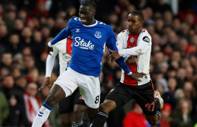 David Ornstein: Everton’s Amadou Onana is on Manchester United’s transfer list - Bóng Đá