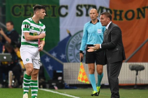 Kieran Tierney to Celtic transfer NOT ruled out by Brendan Rodgers as boss declares 'never say never' - Bóng Đá
