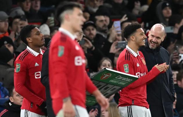 Manchester United omit 23-year-old star from squad photo amid ongoing controversy Sancho - Bóng Đá
