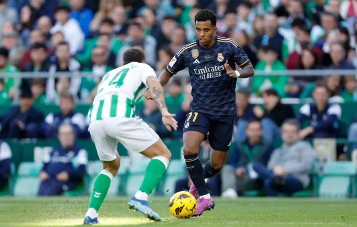 Rodrygo sets new personal dribbling record against Real Betis - Bóng Đá