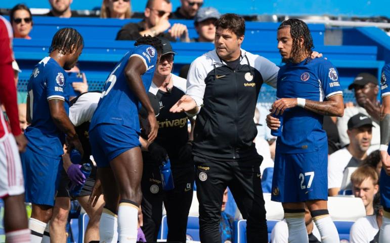 Malo Gusto được Pochettino tin tưởng.