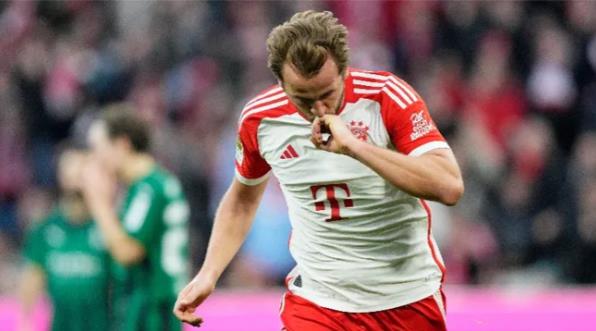 Harry Kane equals yet another record with latest goal for Bayern Munich in Bundesliga - Bóng Đá