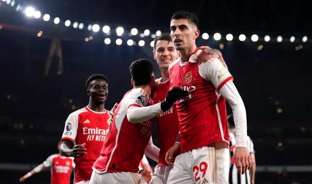 Eddie Howe hails Arsenal as one of the best Newcastle United have faced this season after Emirates battering - Bóng Đá