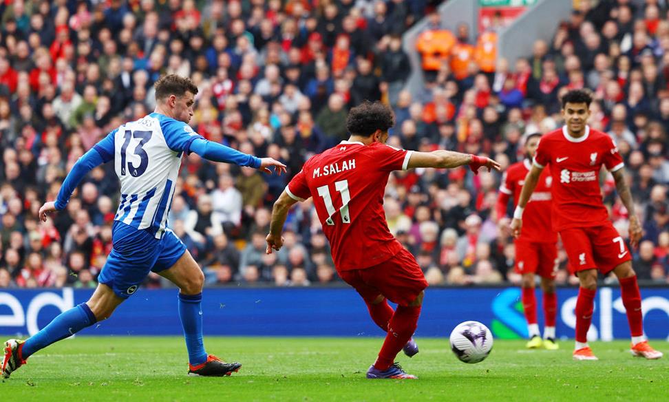 TRỰC TIẾP Liverpool 2-1 Brighton (H2): Salah lên tiếng - Bóng Đá