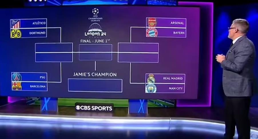 Jamie Carragher predicts how the Champions League final eight will go - Bóng Đá