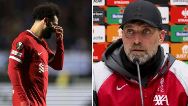 Jurgen Klopp responds to concerns over Mohamed Salah’s form as Liverpool exit Europa League - Bóng Đá
