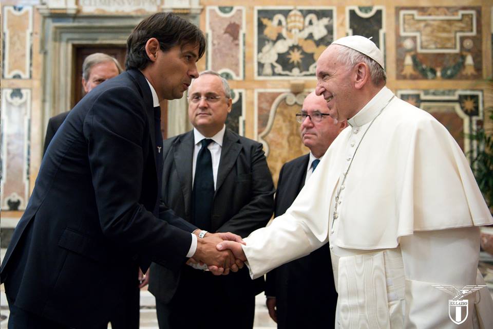 Juventus và Lazio diện kiến Đức giáo hoàng Phanxicô trước thềm chung kết - Bóng Đá