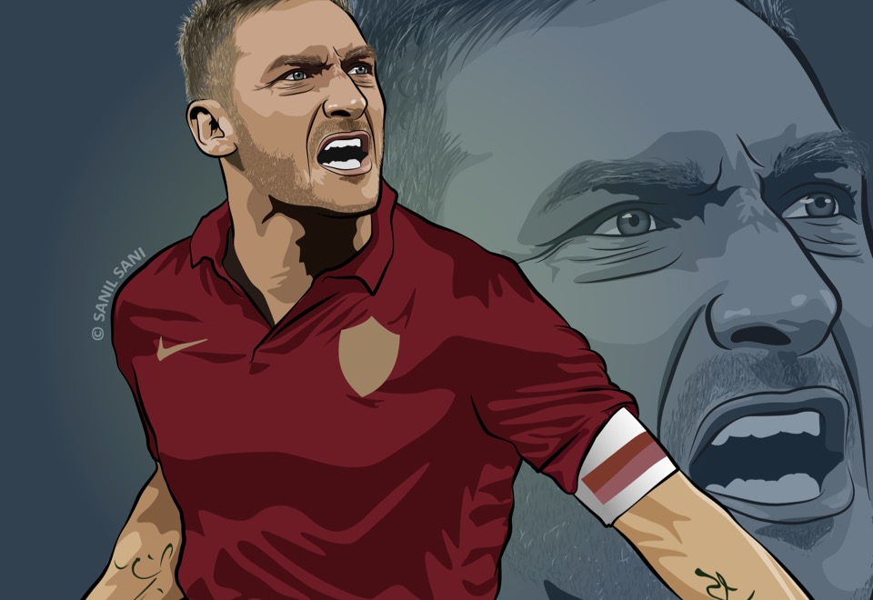 50 'cống phẩm' tuyệt vời CĐV dành tặng Totti (Phần 1) - Bóng Đá