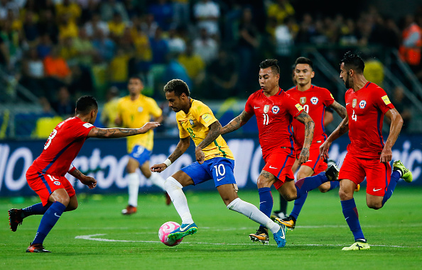 Brazil vs Chile - Bóng Đá