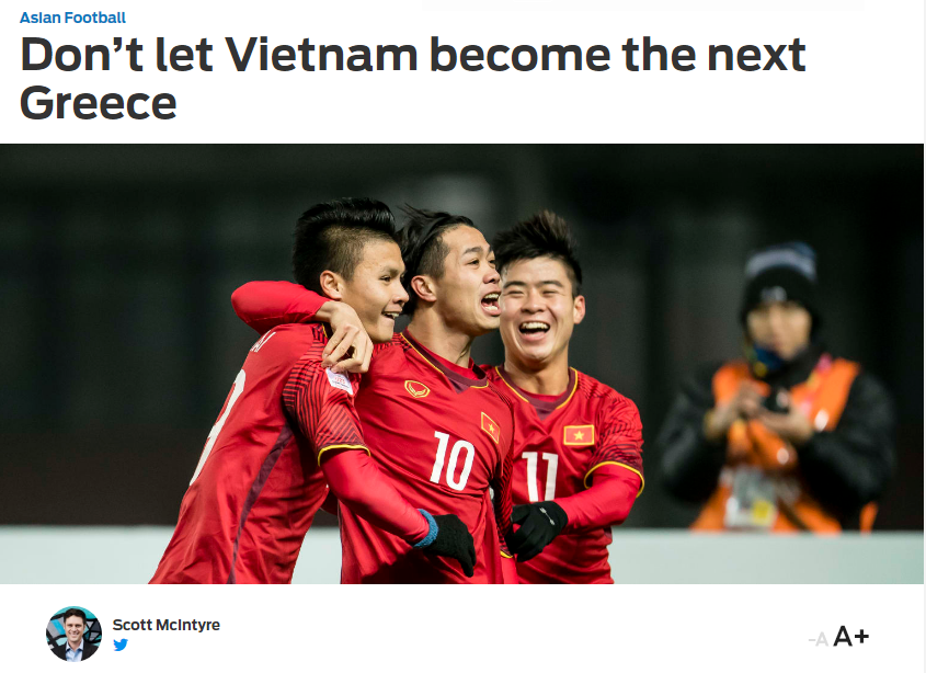 Chuyên gia nước ngoài khẩu chiến vì U23 Việt Nam - Bóng Đá