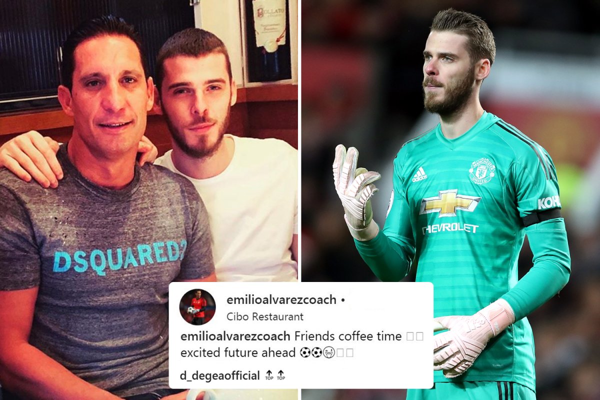 Đi ăn cùng De Gea, 'sư phụ' thoải mái khoác vai bạn gái thủ thành Man Utd - Bóng Đá