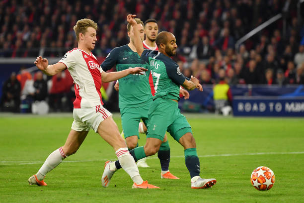 TRỰC TIẾP Ajax 2-2 Tottenham: Moura lập cú đúp, Gà trống cần thêm 1 bàn (H2) - Bóng Đá