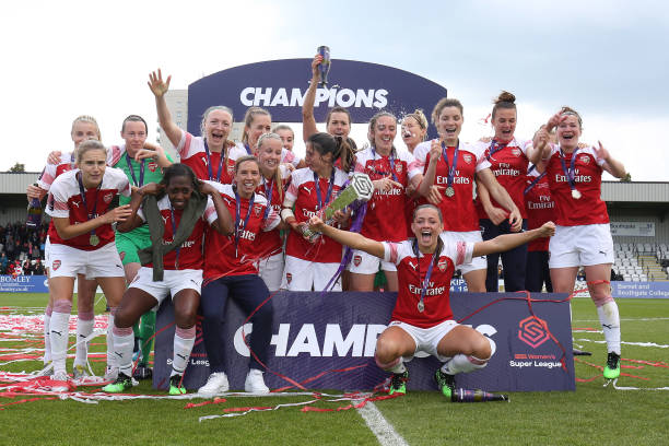 Nữ Arsenal vô địch - Bóng Đá